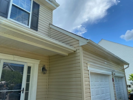How soft washing protects vinyl and stucco siding in maryland